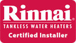 Rinnai Certified Logo